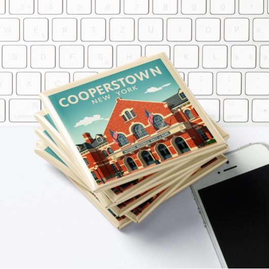 Vintage Cooperstown New York マグネット