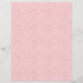 Vintage Coquette Pink Texture Scrapbook Paper (正面)