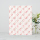 Vintage Coquette Rose Floral Scrapbook Paper (スタンド正面)