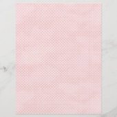 Vintage Coquette Rose Floral Scrapbook Paper (裏面)