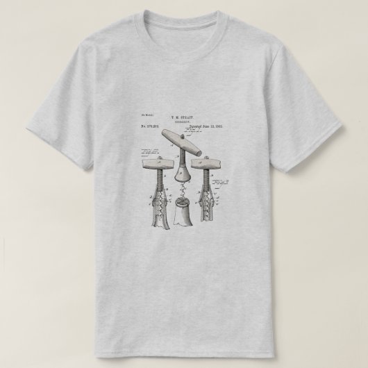 Vintage Corkscrews T Shirt Tシャツ (デザイン正面)