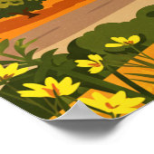 Vintage Corona California ポスター (角)