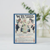 Vintage Corset Postcard ポストカード (スタンド正面)