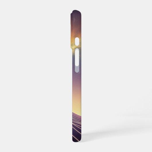 Vintage Cosmic Ridge iPhone 16ケース (左側面)