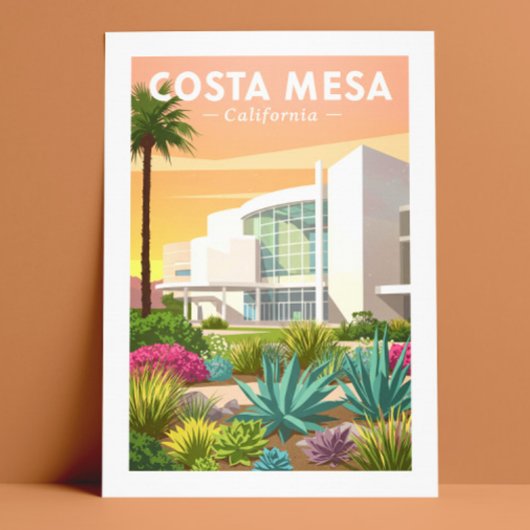 Vintage Costa Mesa California ポストカード