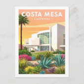 Vintage Costa Mesa California ポストカード (正面)