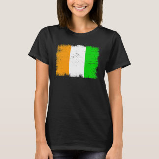 Vintage Côte d'Ivoire Flag Ivorian Independence Da Tシャツ