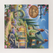 Vintage Cottage Bed & Breakfast Garden ジグソーパズル (横)