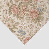 Vintage Cottage Rose Garden Pattern 薄葉紙 (詳細)