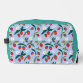 Vintage Cottagecore Strawberry Pattern ドップキット (正面)