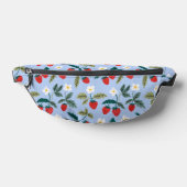Vintage Cottagecore Strawberry Pattern ファニーパック (レイダウン)