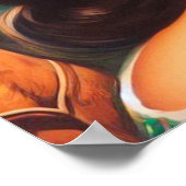 Vintage Country Pin-up ポスター (角)