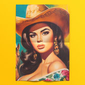 Vintage Country Pin-up 薄葉紙