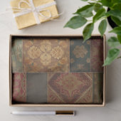 Vintage Countryside Pheasant Fruit Floral 薄葉紙 (ギフト)