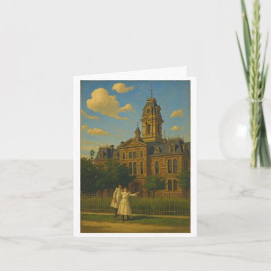 Vintage Couthouse サンキューカード (正面)