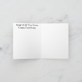 Vintage Couthouse サンキューカード (内部)