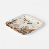 Vintage Cowboy Western ペーパープレート (傾斜あり)