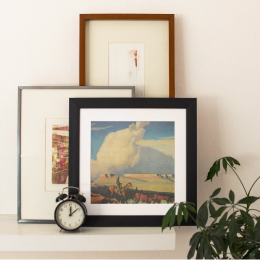 Vintage Cowboys, Open Range by Maynard Dixon ポスター