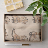 Vintage cowdoy boots 薄葉紙 (ギフト)