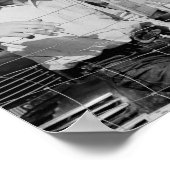 Vintage Cowgirl and Cowboy Photograph ポスター (角)