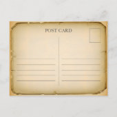 Vintage Cozy Winter Postcard – Season’s Greetings シーズンポストカード (裏面)