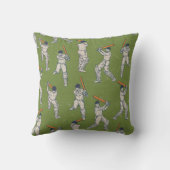 Vintage Cricket pattern クッション (裏面)