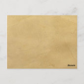 Vintage Crismas電報(カスタマイズ可能) ポストカード (裏面)