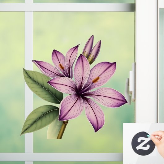 Vintage Crocus ウィンドウサイン (ホーム)