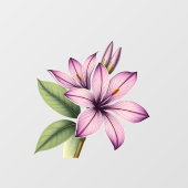 Vintage Crocus ウィンドウサイン (シート)