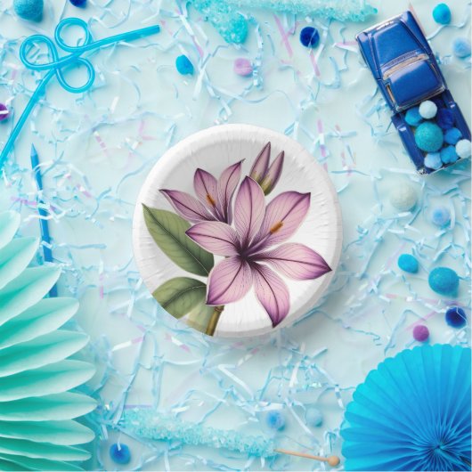 Vintage Crocus ペーパーボウル (パーティー)