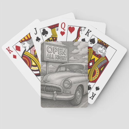 Vintage Cruiser Playing Cards トランプ (裏面)