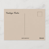 Vintage Cuba ポストカード (裏面)