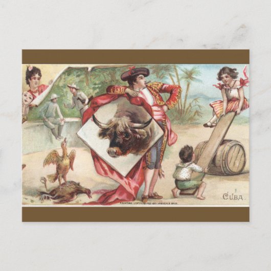 Vintage Cuba ポストカード (正面)