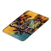 Vintage Cuba: Iman Nevera Musicos RetroCharms マグネット (左側)