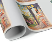 Vintage Cuban Tourist Commission Tropics Travel ラッピングペーパー (ロールコーナー)