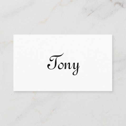 Vintage Cupid プレイスカード (裏面)