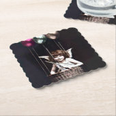 Vintage Cupid ペーパーコースター (アングル)