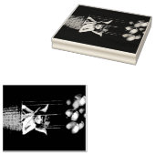 Vintage Cupid ラバースタンプ (押印)