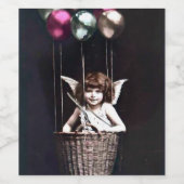 Vintage Cupid ワインラベル (シングルラベル)