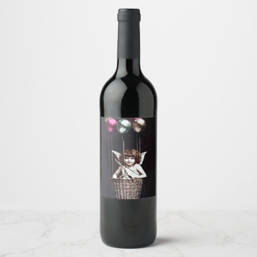 Vintage Cupid ワインラベル (正面)