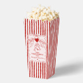 Vintage Cupid Doodles Valentine's Day Party フェイバーボックス (はじけた状態)