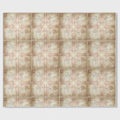 Vintage Cupid Valentine Gift ラッピングペーパー (フラット)