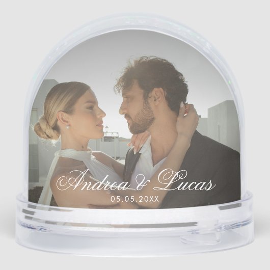 Vintage Custom Faded Photo & Text Christmas (裏面)