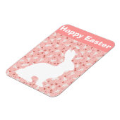 Vintage Cute Animal Easter | Bunny  マグネット (左側)