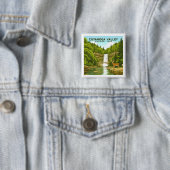 Vintage Cuyahoga Valley National Park  缶バッジ (インサイチュ)