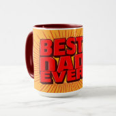 Vintage Dad Coffee Mug | Customizable マグカップ (正面左)