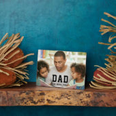 Vintage Dad Established Gift Photo フォトプラーク (側面)