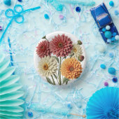 Vintage Dahlia ペーパーボウル (パーティー)