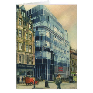 Vintage Daily Express Building on Fleet Street