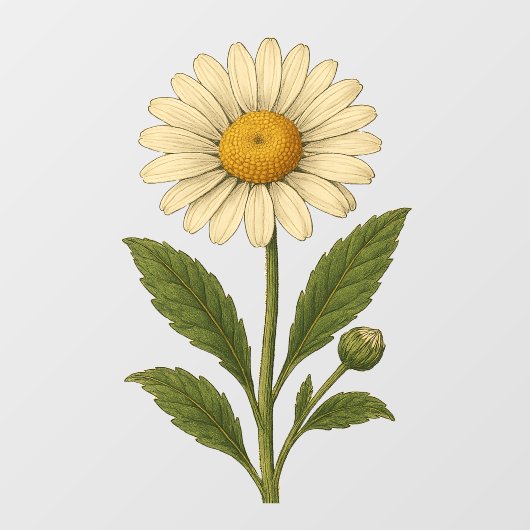 Vintage Daisy ウィンドウサイン (シート)